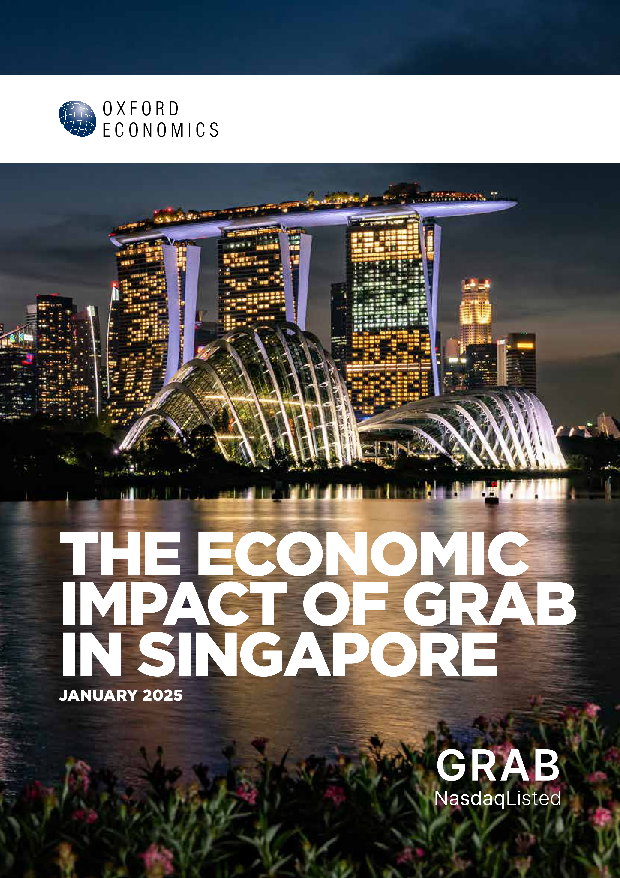牛津经济研究院2025Grab网约车软件对新加坡的经济影响研究报告英文版16页